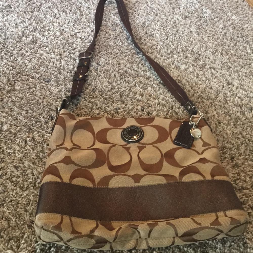 True Coach crossbody